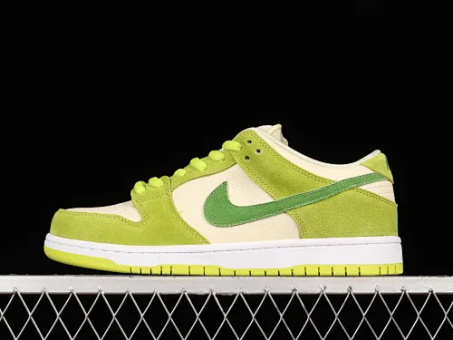 All categories Nk SB Dunk series Nk SB Dunk Low low-top sneakers J version Nk SB Dunk Low "Green Apple" Apple green SB low-top sports and leisure sneakers DM0807-300
